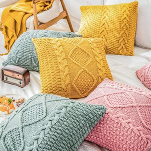 Diamond Pattern Pillow Cover