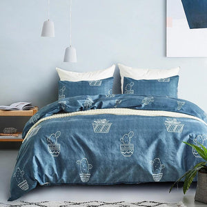 3pc Printed Bedspread Quilt Sets