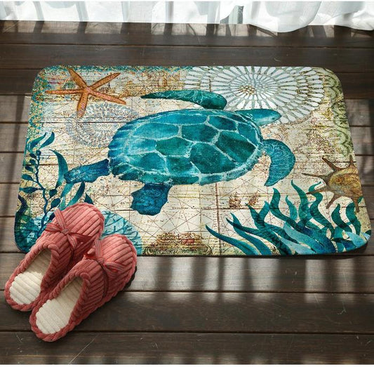 Sea Life Floor Mat