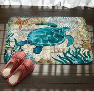 Sea Life Floor Mat