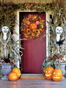 FALL WREATH MAIN STREET USA INSPIRED