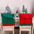 Christmas Chair Back Covers Elf Design Santa Hat