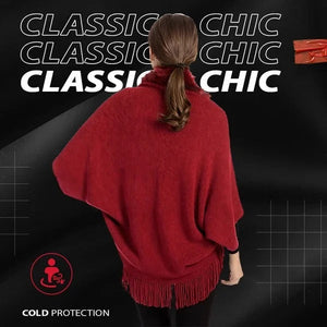 Ladies Thickened Shawl Coat