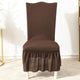 High Elasticity Skirt Chair Cover