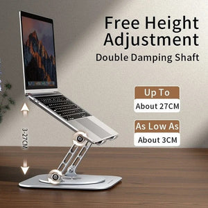 🔥Hot Sell-Laptop Stand Aluminum Alloy Rotating Bracket