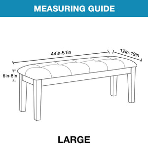 Dining Room Bench Slipcover