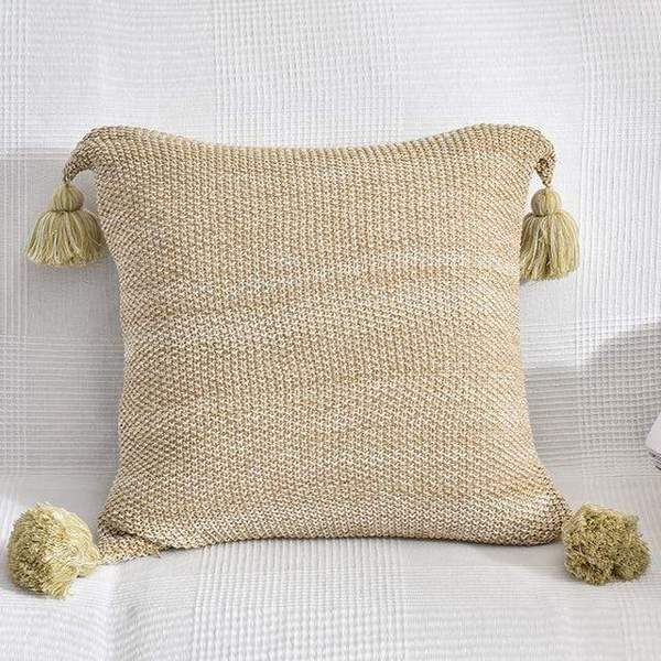 Knitted Fabric Pillow Cover