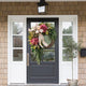 Farmhouse pink hydrangea wreath - Rustic home decor