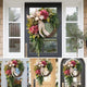 Farmhouse pink hydrangea wreath - Rustic home decor
