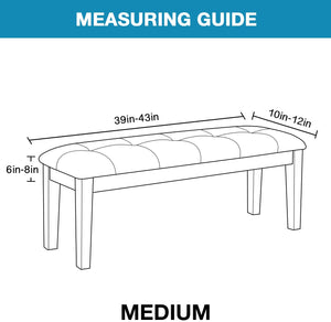 Dining Room Bench Slipcover