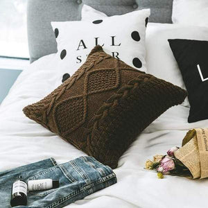 Diamond Pattern Pillow Cover