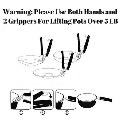 Kitchen Oven Anti-scalding Mobile Clip Set
