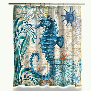 Sea Life Dinner Curtain