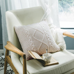 Diamond Pattern Pillow Cover