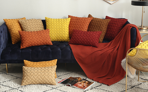Faux Suede Pillow Cover