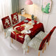 2023 New Christmas Tablecloth Chair Cover set