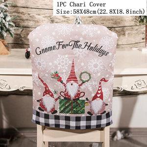 Merry Christmas Cloth Chair Cover