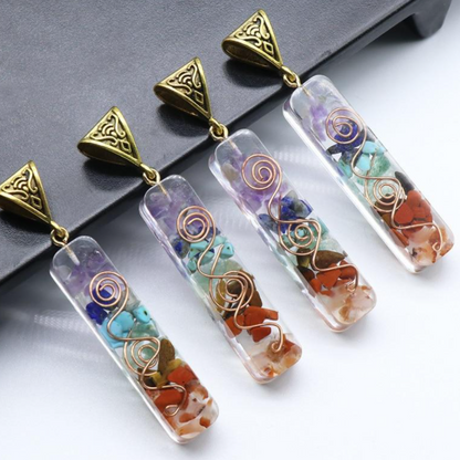Natural Orgone Energy Pendant Necklace
