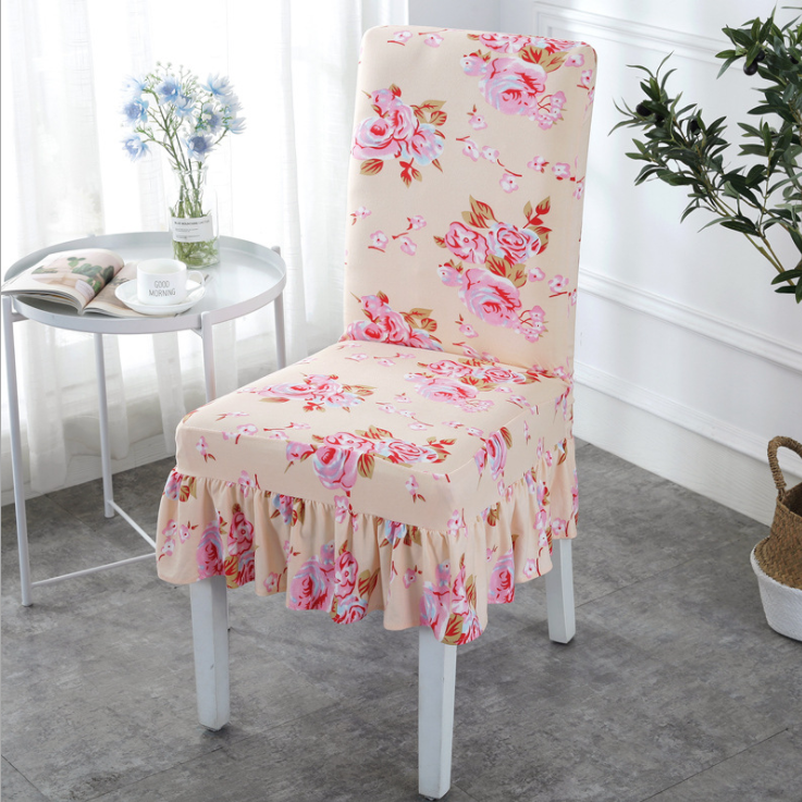 High Elasticity Waterproof Skirt Chair Cover
