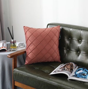 Velvet Plaid Pillow Covers