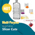 Multi-Purpose Vegetable Slicer Cuts