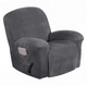 Stretchable Velvet Recliner Slipcover