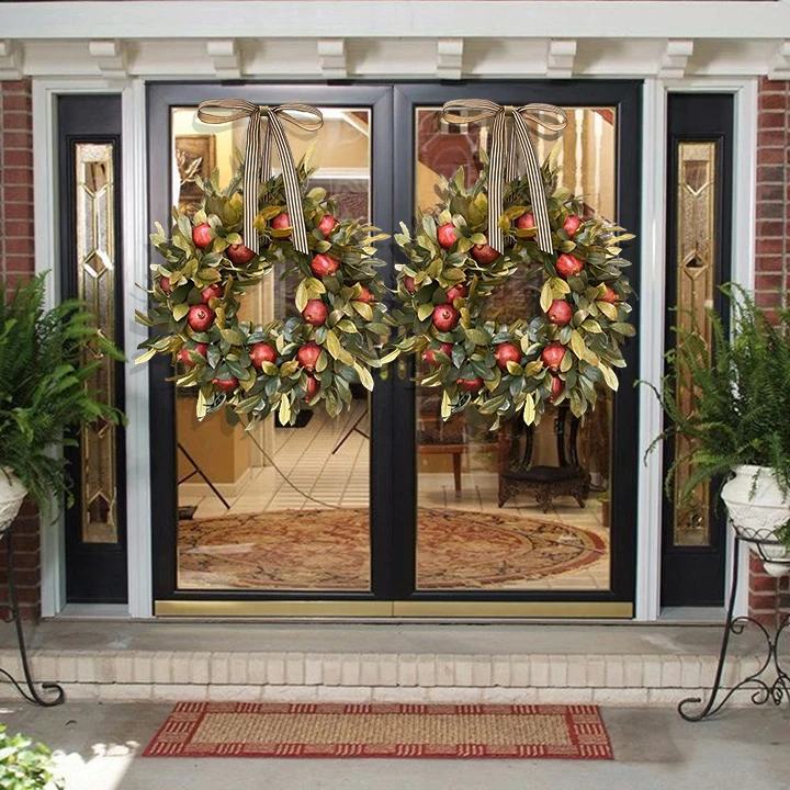 Fall wreath - pomegranate wreath