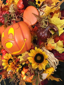 FALL WREATH MAIN STREET USA INSPIRED
