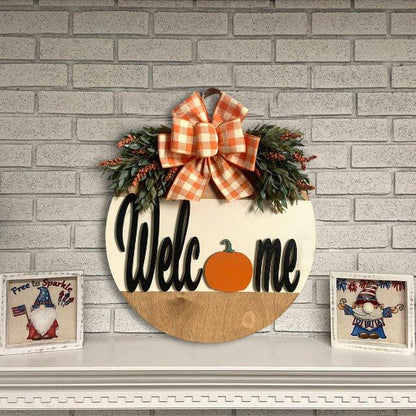 Fall Door hanger-Autumn Nature Decoration(Ready For Shipment!)