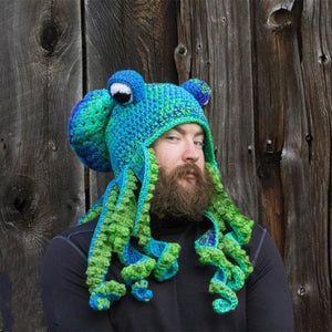 Crochet Octopus Hat— A very good birthday/Christmas gift