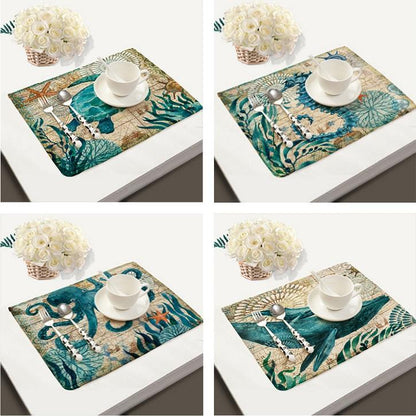 Sea Life Dinner Mats