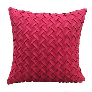 Faux Suede Pillow Cover