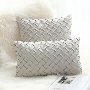 Faux Suede Pillow Cover
