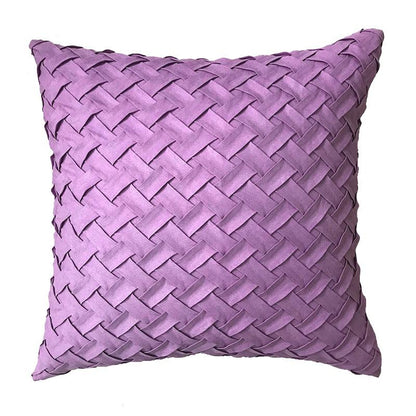 Faux Suede Pillow Cover